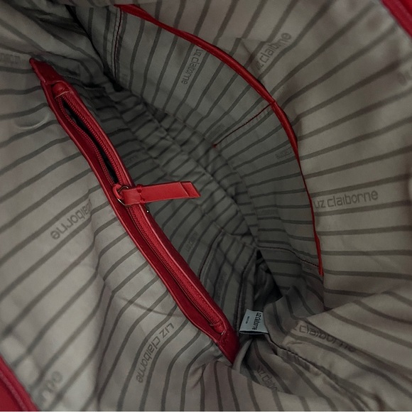 Vintage Liz Claiborne red Purse - Picture 16 of 16